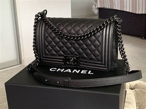 chanel boyfriend bag black|Chanel boyfriend bag medium.